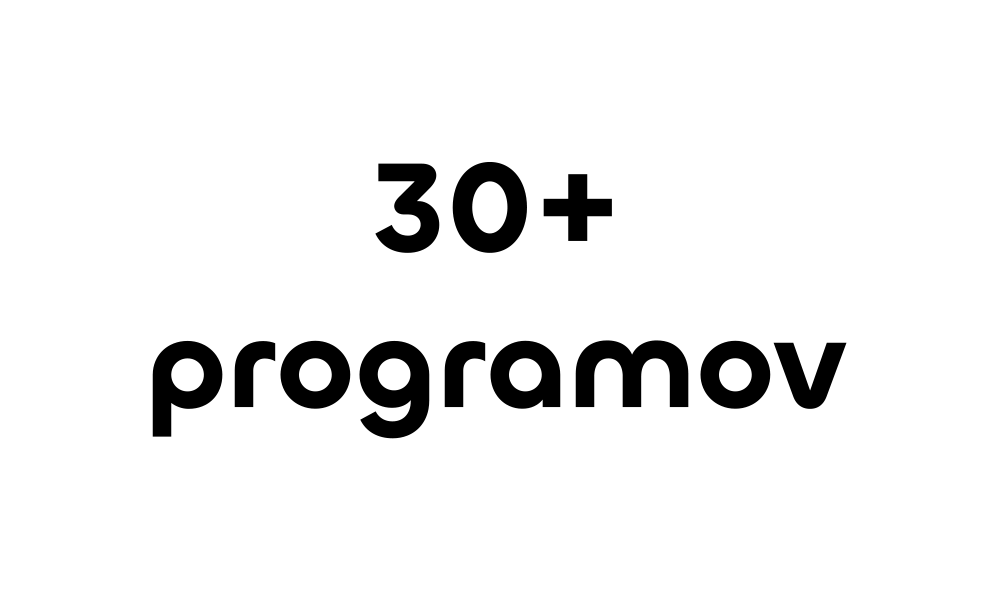 Image of 30+ programov